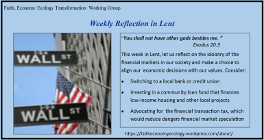 Lenten reflection 2015 Week #3